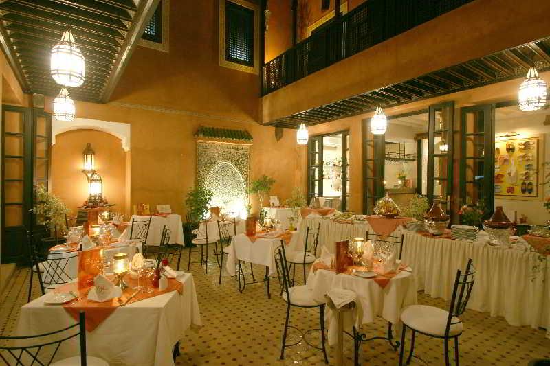 Готель Les Borjs De La Kasbah Марракеш Ресторан фото